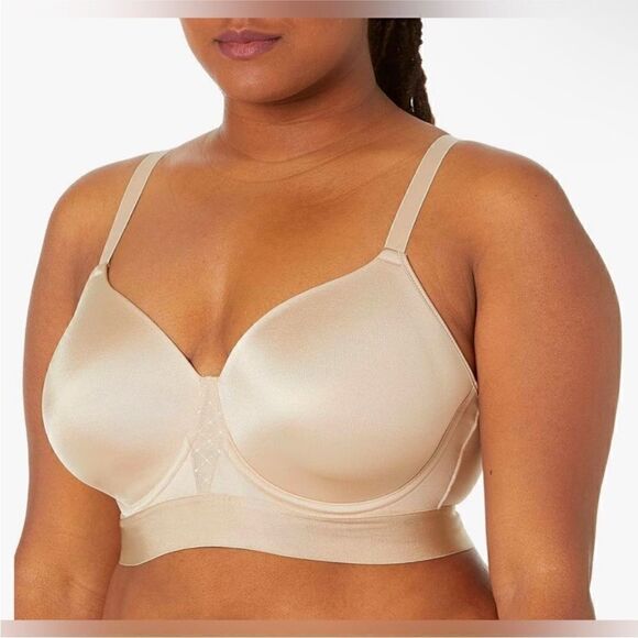 Bali NWT One Smooth U Underwire Bra Full Coverage
Bra Sandshell Size 38DD - Picture 1 of 5